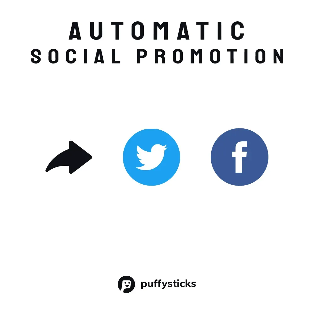 Automatic social promotion